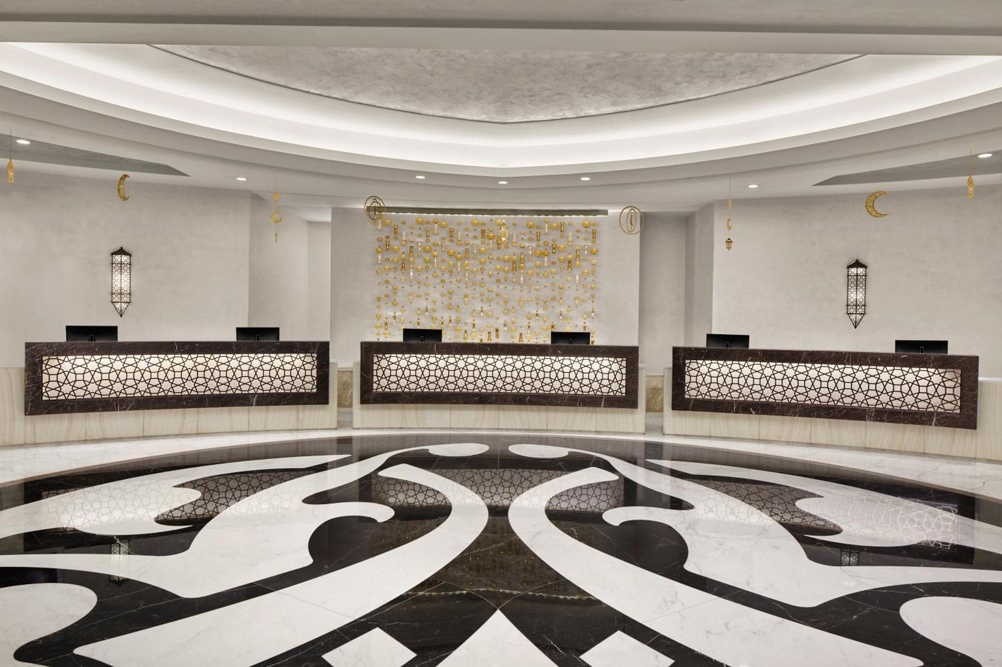 Conrad Jabal Omar Makkah Hotel Mecca Exterior foto The lobby of the hotel