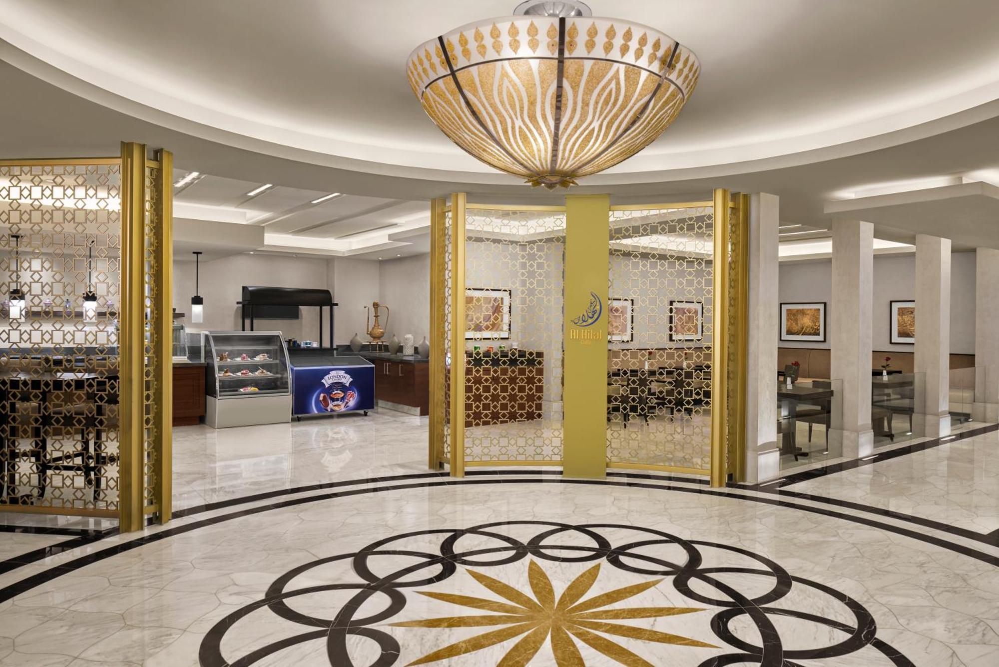 Conrad Jabal Omar Makkah Hotel Mecca Exterior foto The lobby of the hotel